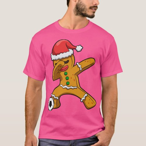 Dabbing Gingerbread Man Christmas T_Shirt