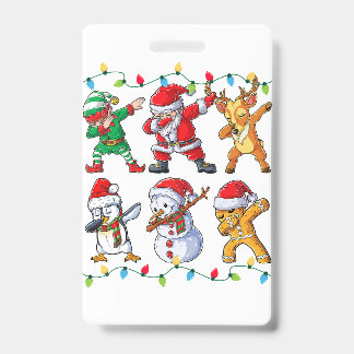 Dabbing Gingerbread Shirt for Boy Girl Christmas T Badge