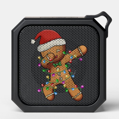 Dabbing Gingerbread Shirt for Boy Girl Christmas T Bluetooth Speaker