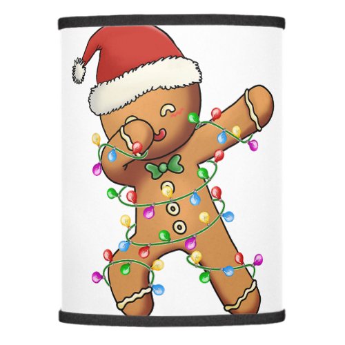 Dabbing Gingerbread Shirt for Boy Girl Christmas T Lamp Shade