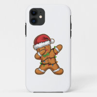 Dabbing Gingerbread Tree Light Christmas