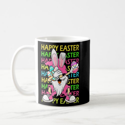 Dabbing Gnome Bunny Eggs Hunting Funny Easter Day  Coffee Mug