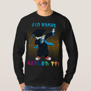 Dabbing Graduation Boy 5TH GRADE Nailed It T-Shirt