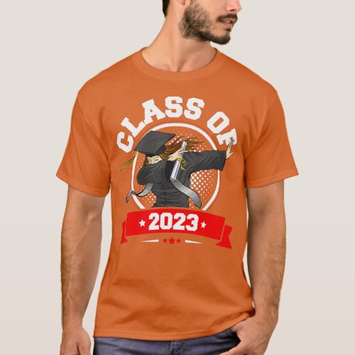 Dabbing Graduation Class Of 2023  Funny Gifts For  T_Shirt