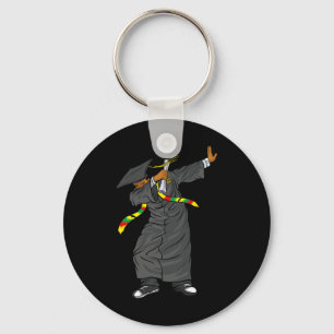 Dabbing Graduation Class Of 2024 Black History Mon Keychain
