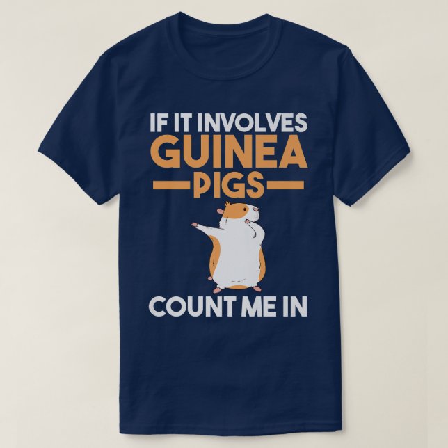 Dabbing Guinea pig  T-Shirt (Design Front)