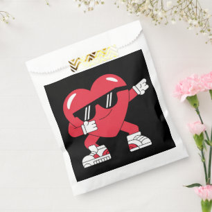 Dabbing Heart Funny Gifts Valentines Day Favor Bag