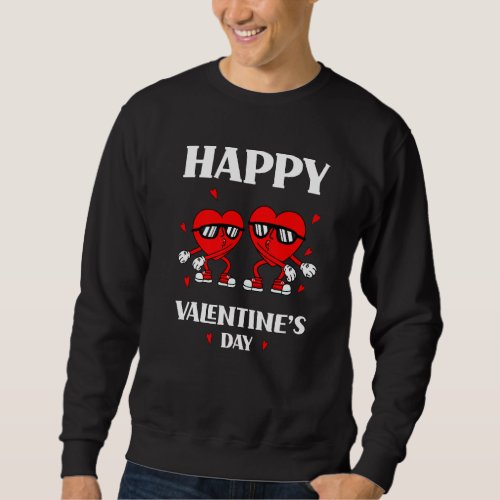 Dabbing Heart In 2022 Valentines Day Dab Boys Kids Sweatshirt