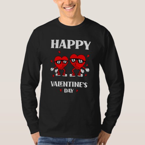 Dabbing Heart In 2022 Valentines Day Dab Boys Kids T_Shirt