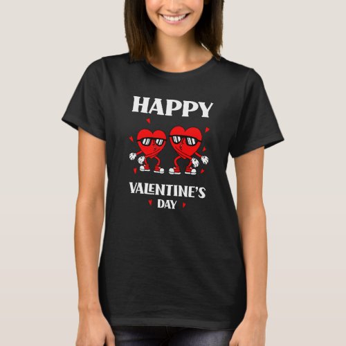 Dabbing Heart In 2022 Valentines Day Dab Boys Kids T_Shirt