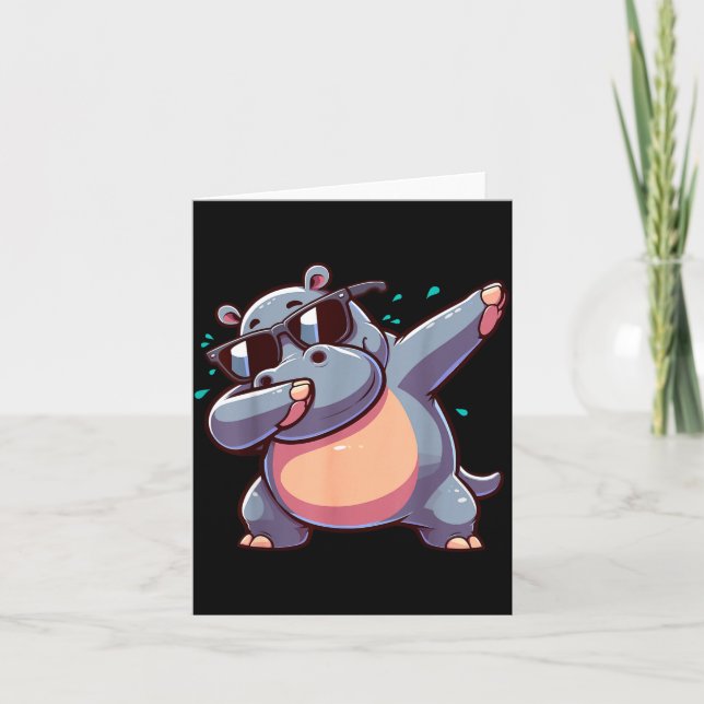 Dabbing Hip  Card (Front)