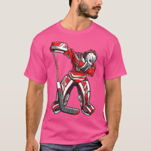 Dabbing Hockey Funny Ice Dab Squad Boys Kids Gift T-Shirt