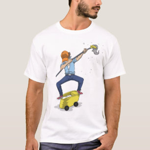 Dabbing Janitor Funny Custodian Gift T-Shirt