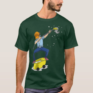 Dabbing Janitor T Funny Dancing Gift For T-Shirt