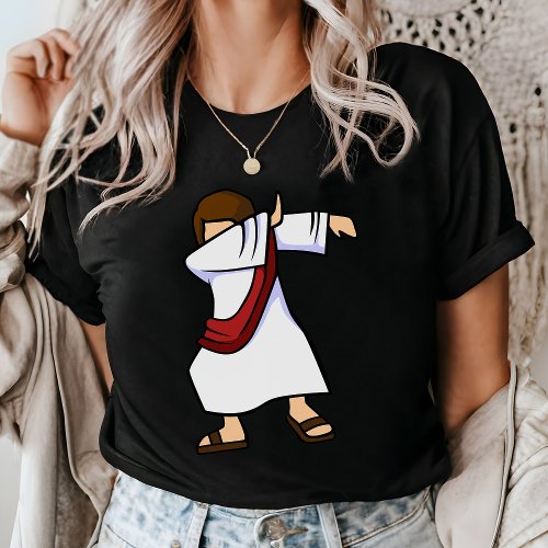 Dabbing Jesus Funny Christian T_Shirt