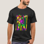 Dabbing Joker Mardi Gras Funny Carnival Dab Festiv T-Shirt