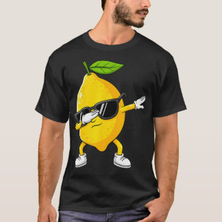 Dabbing Lemon Fruit With Sunglasses Lemon T-Shirt
