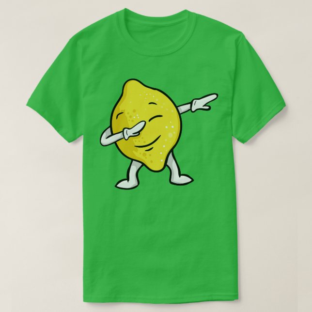 Dabbing Lemon T-Shirt (Design Front)