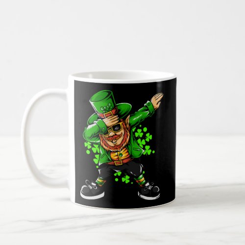 Dabbing Leprechaun Dab St Patricks Day Coffee Mug