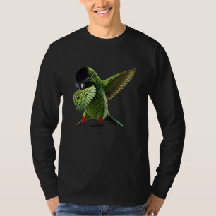 Dabbing Nanday Conure Parrot Lover Birding T-Shirt
