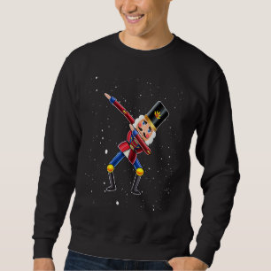 Dabbing Nutcracker Christmas Costume Nutcracker Ki Sweatshirt