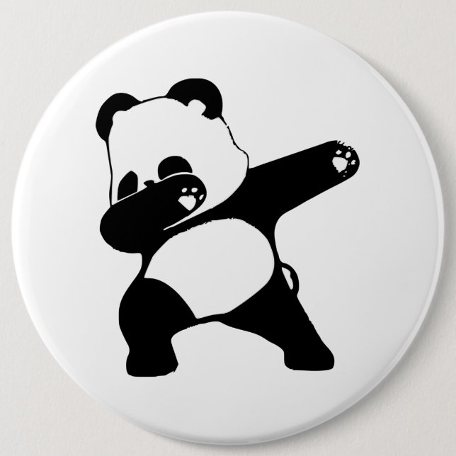 Dabbing Panda  Button (Front)