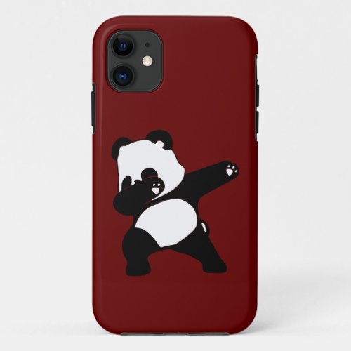 Dabbing Panda iPhone 11 Case
