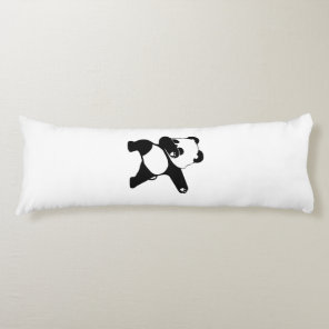 Dabbing Panda, Funny Panda dab dance Body Pillow