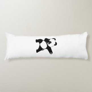 Dabbing Panda, Funny Panda dab dance Body Pillow