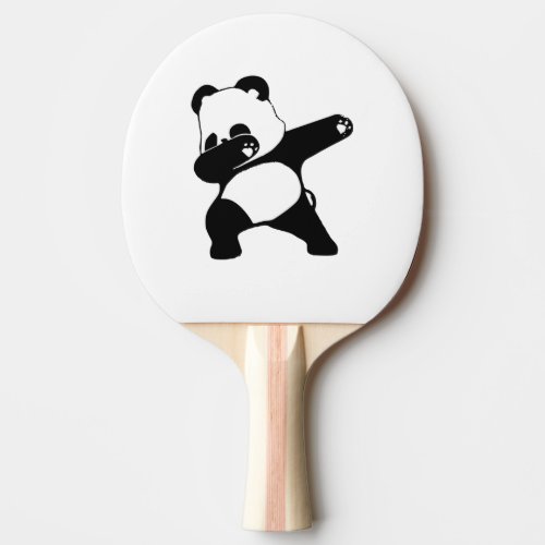 Dabbing Panda Funny Panda dab Ping Pong Paddle