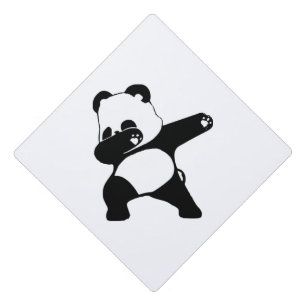 Dabbing Panda Graduation Cap Topper