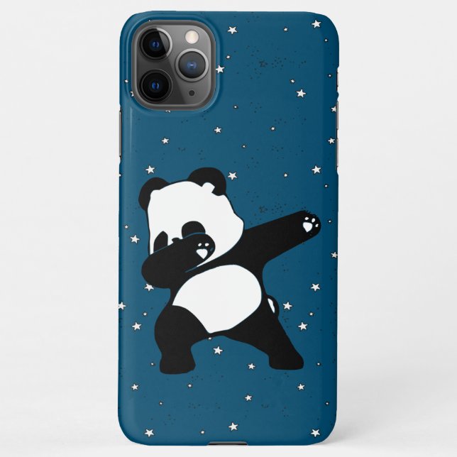 Dabbing Panda iPhone Case (Back)