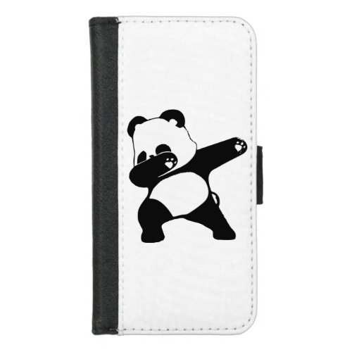 Dabbing Panda  iPhone 87 Wallet Case