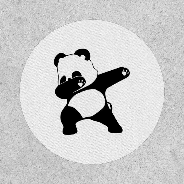 Dabbing Panda  Patch (Front)