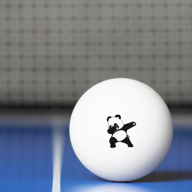 Dabbing Panda  Ping Pong Ball (Net)