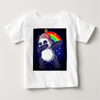 Dabbing Panda Rainbow Vibes" Baby & Kids T-Shirt