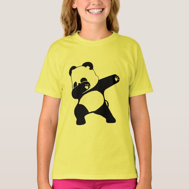 Dabbing Panda  T-Shirt (Front)