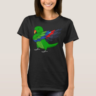 Dabbing Parrot I Male Eclectus T-Shirt