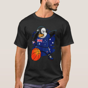 Dabbing Penguin Australia Basketball Fans Jersey B T-Shirt
