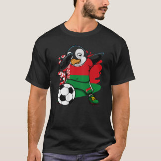 Dabbing Penguin Belarus Soccer Fans Jersey Footbal T-Shirt