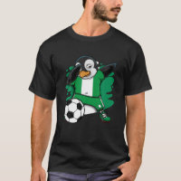 Dabbing Penguin Nigeria Soccer Fans Jersey Footbal