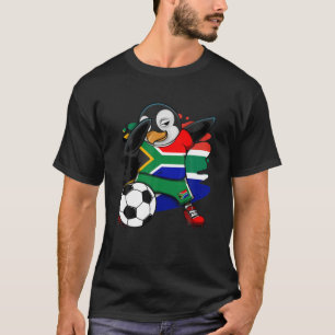 Dabbing Penguin South Africa Soccer Fans Jersey Fo T-Shirt
