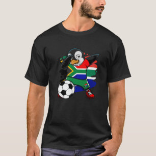 Dabbing Penguin South Africa Soccer Fans Jersey Fo T-Shirt