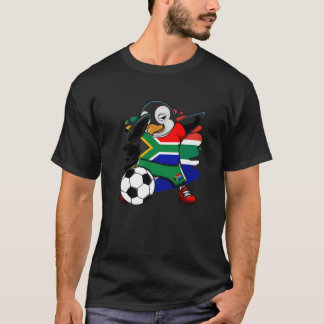 Dabbing Penguin South Africa Soccer Fans Jersey Fo T-Shirt