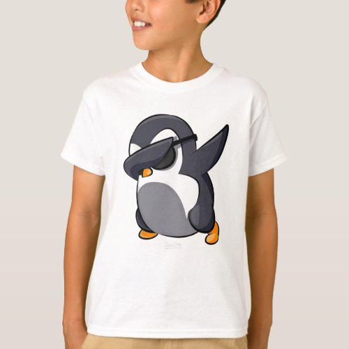 Dabbing Penguin T_Shirt