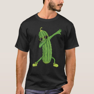 Dabbing Pickle Dancing Cucumber lover Funny Gifts  T-Shirt