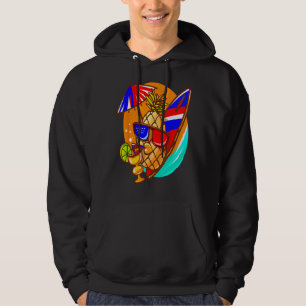 Dabbing Pineapple Sunglass Aloha Beaches Hawaii My Hoodie