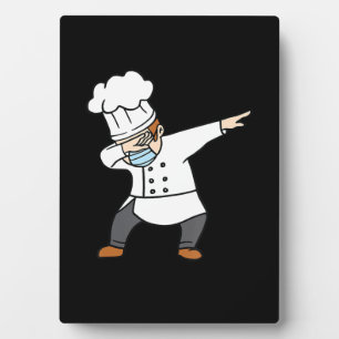 Dabbing Pizza Chef Baker Pizzabaker Dab dance gift Plaque