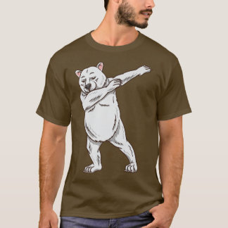 Dabbing Polar Bear Premium  T-Shirt