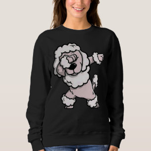 Dabbing Poodle Sweatshirt